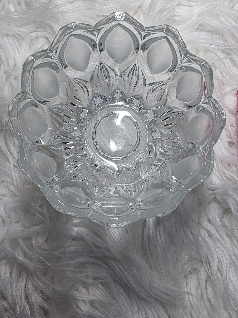 Clear Glass Decorative Bowl - Home Accents